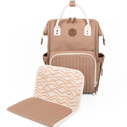 Richie Diaper Backpack - Cinnamon