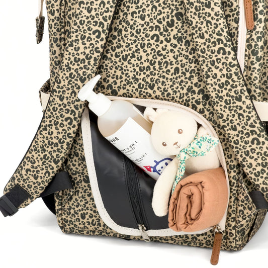 Richie Diaper Backpack - Leopard