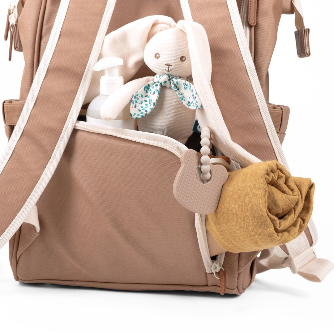 Richie Diaper Backpack - Cinnamon