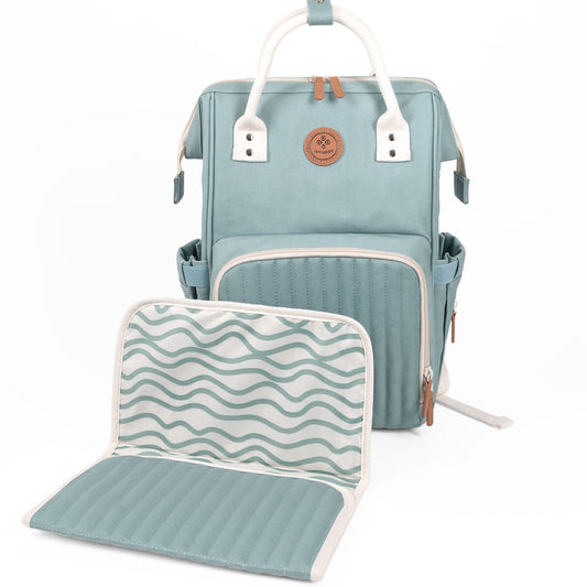 Richie Diaper Backpack - Sage