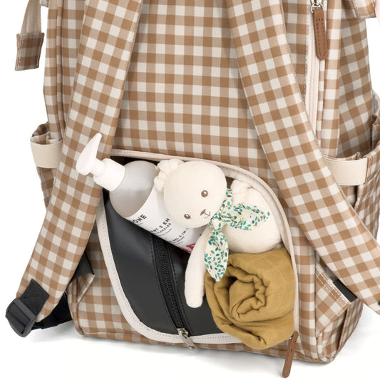 Richie Diaper Backpack - Vichy