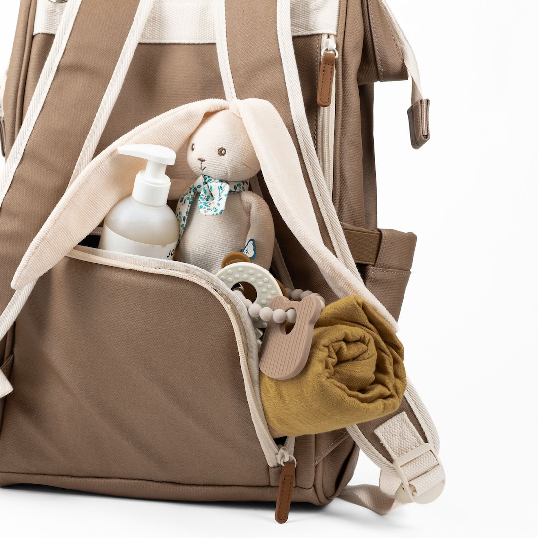 Richie Diaper Backpack - Hazelnut