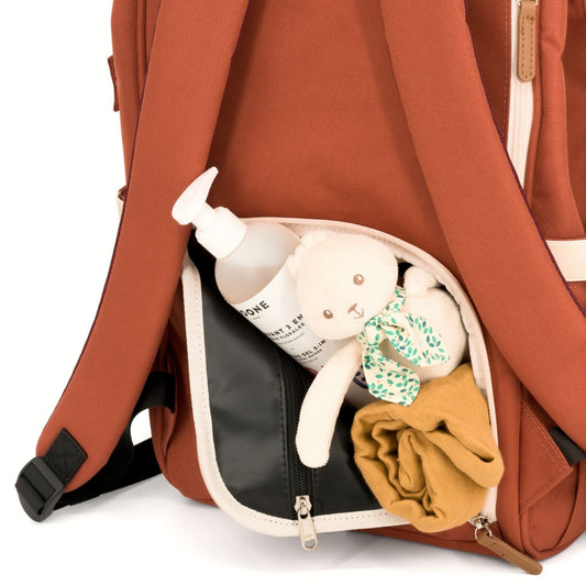 Richie Diaper Backpack - Terracotta