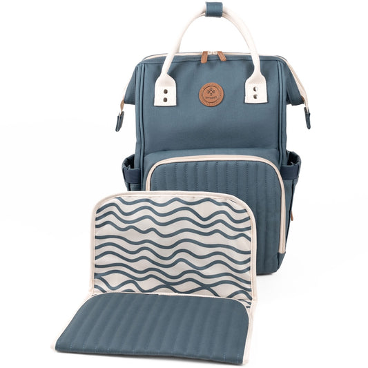 Richie Diaper Backpack - Blueberry