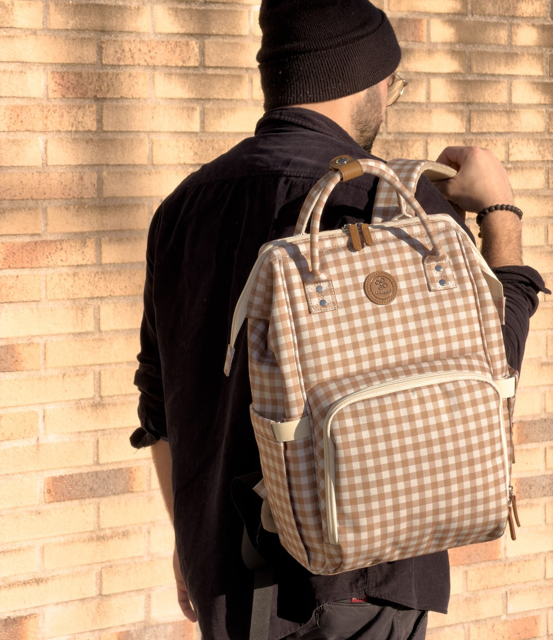 Richie Diaper Backpack - Vichy