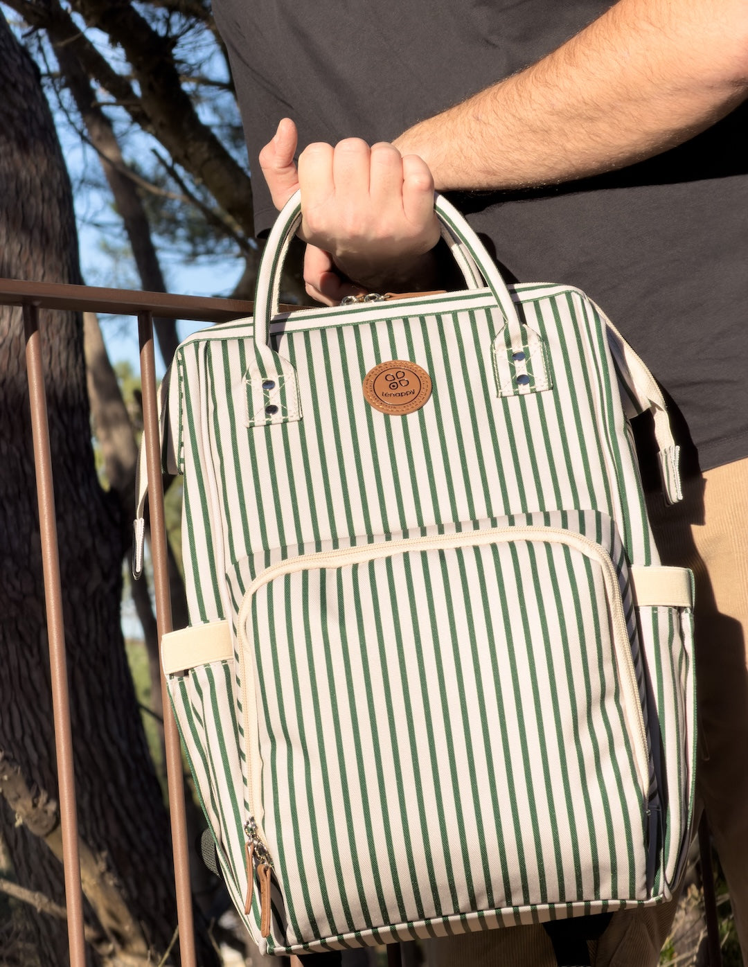 Richie Diaper Backpack - Riviera