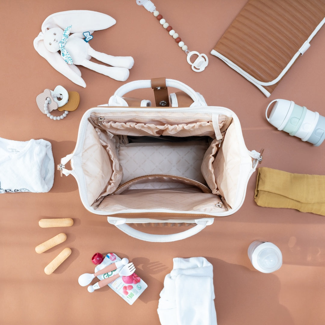 Richie Diaper Backpack - Brown Sugar