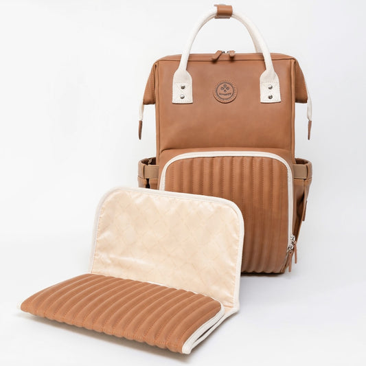 Richie Diaper Backpack - Brown Sugar