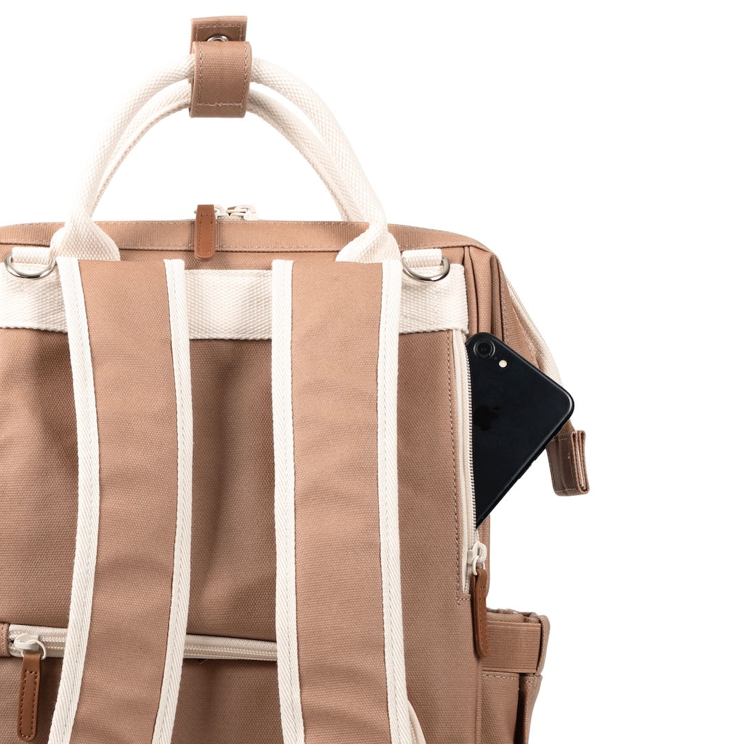 Richie Diaper Backpack - Cinnamon