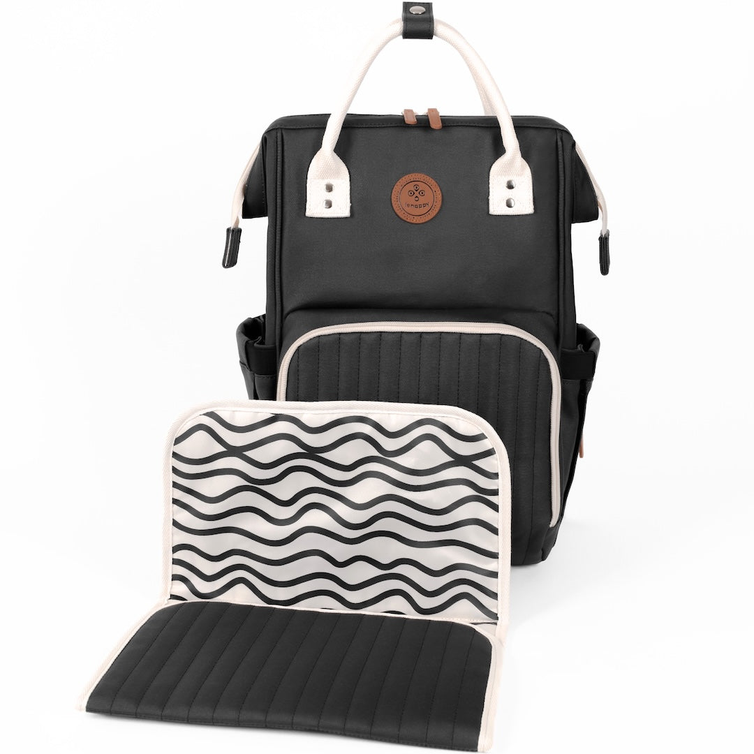 black leather diaper bag backpack Diaper Bag Backpack | Richie