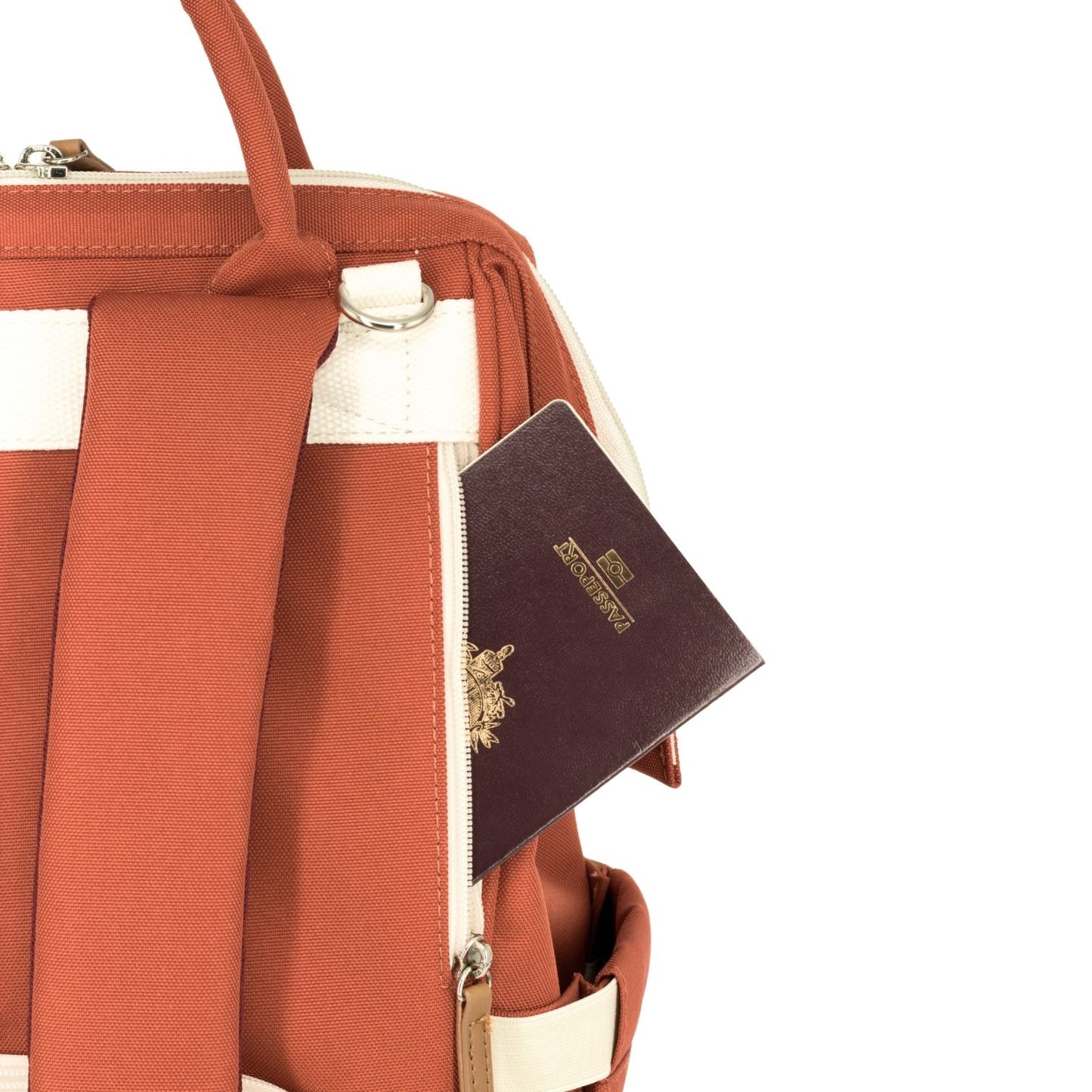Richie Diaper Backpack - Terracotta