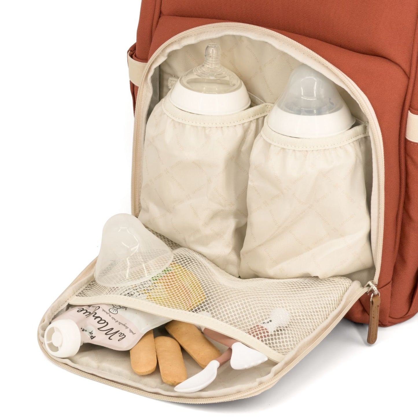 Richie Diaper Backpack - Terracotta
