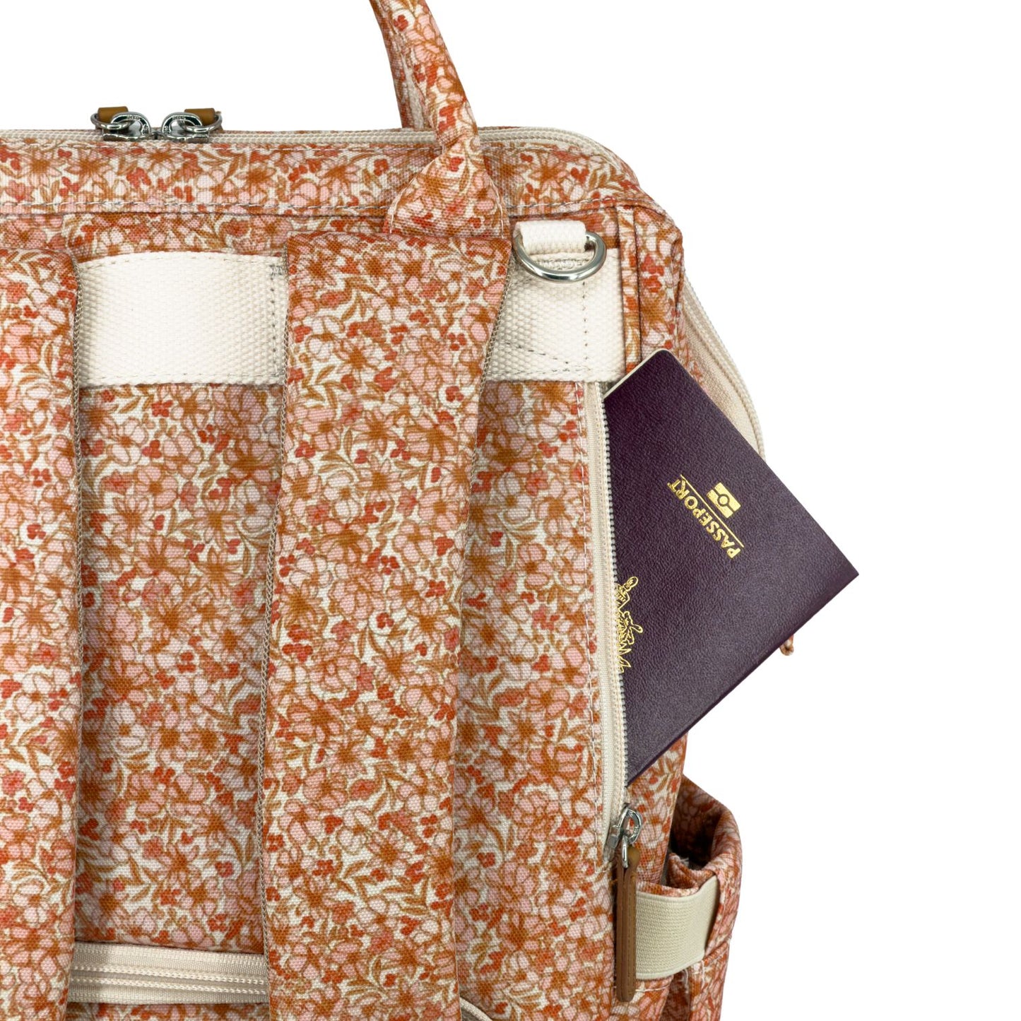Richie Diaper Backpack - Dahlia