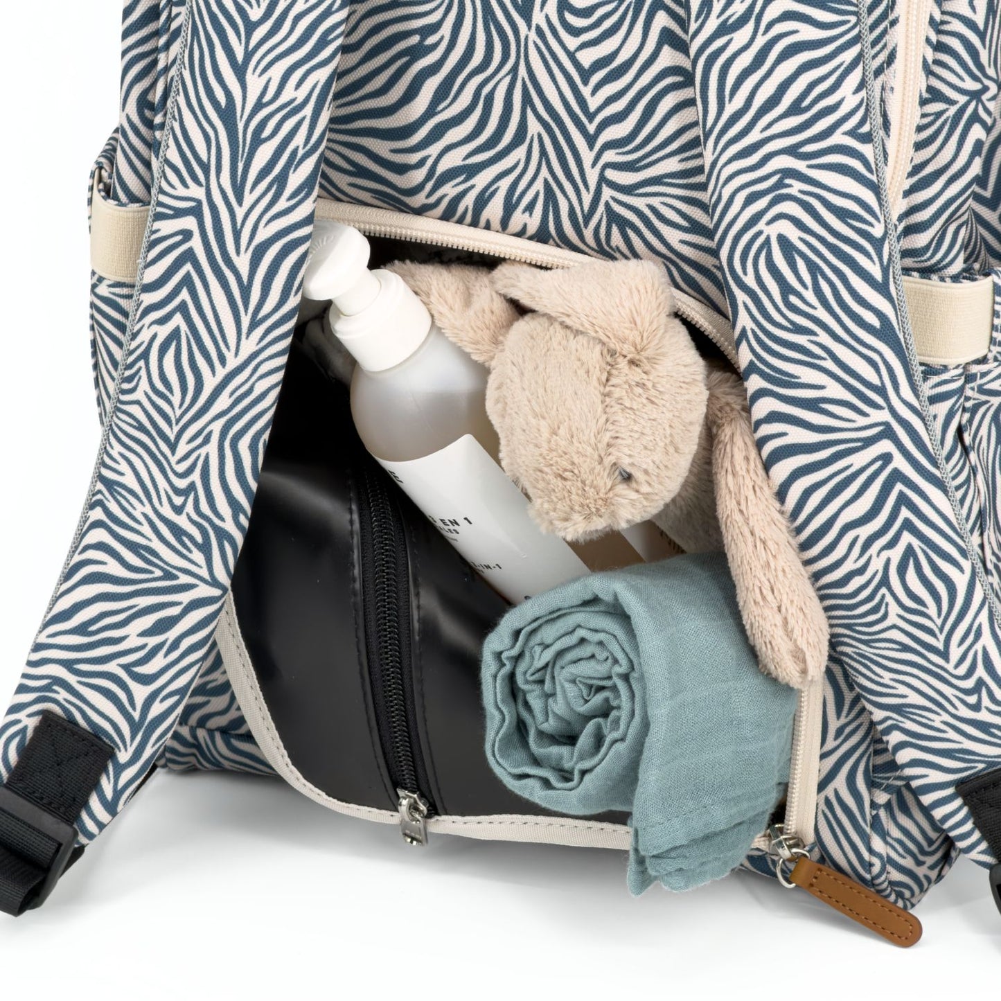 Richie Diaper Backpack - Zebra