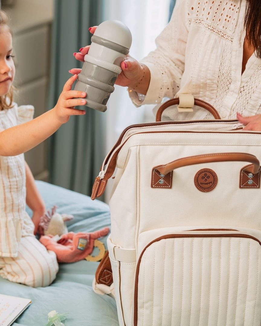 Richie Diaper Backpack - Nougat