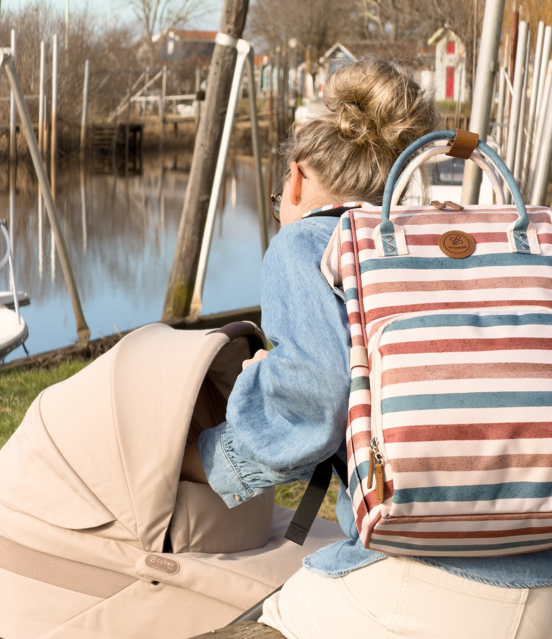 Diaper Backpack | Richie - Tchanqué – Lenappy