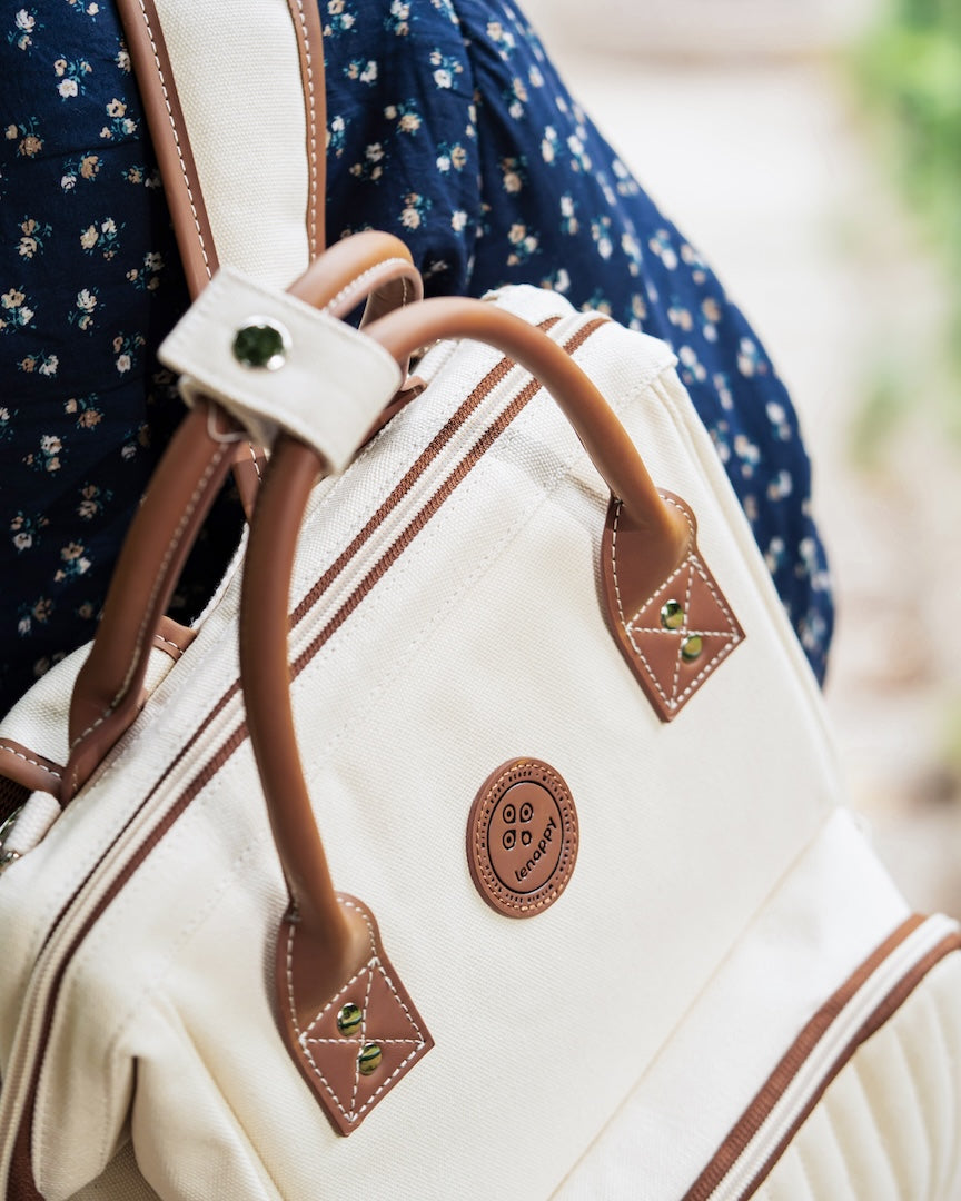 Richie Diaper Backpack - Nougat