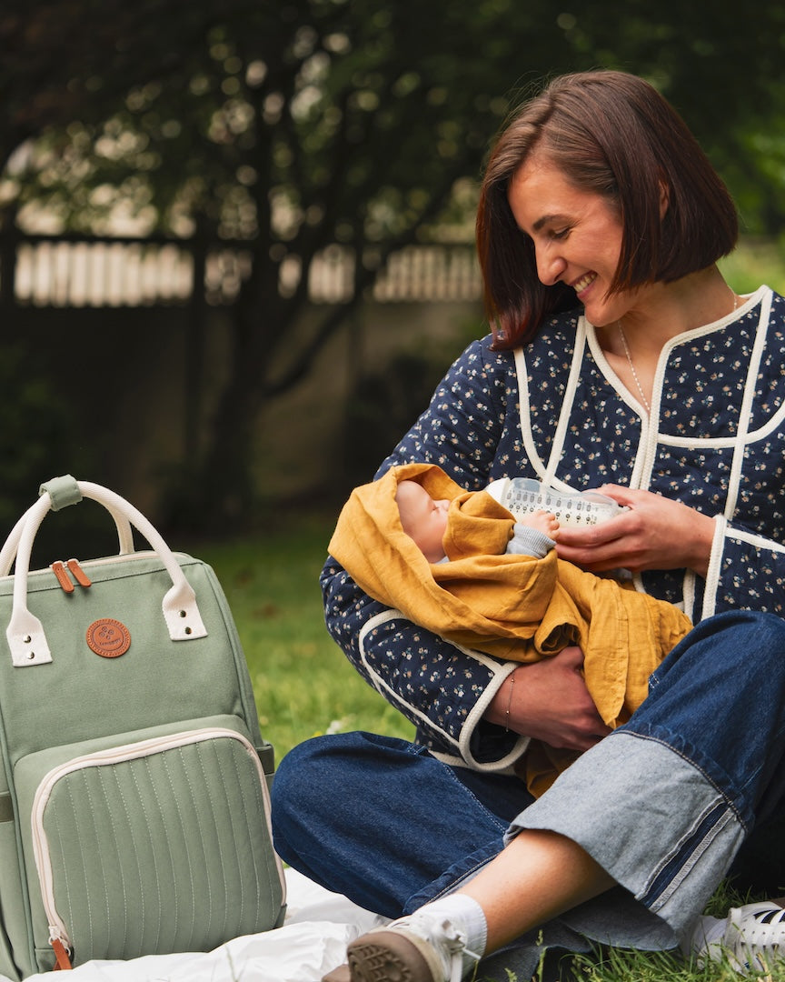 Diaper Backpack | Richie - Olive – Lenappy