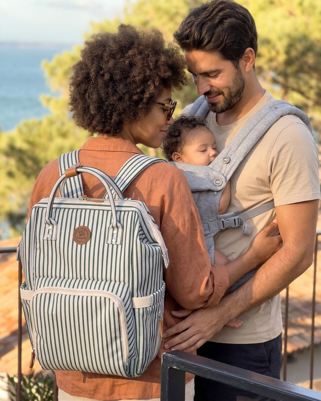 Richie Diaper Backpack - Riviera