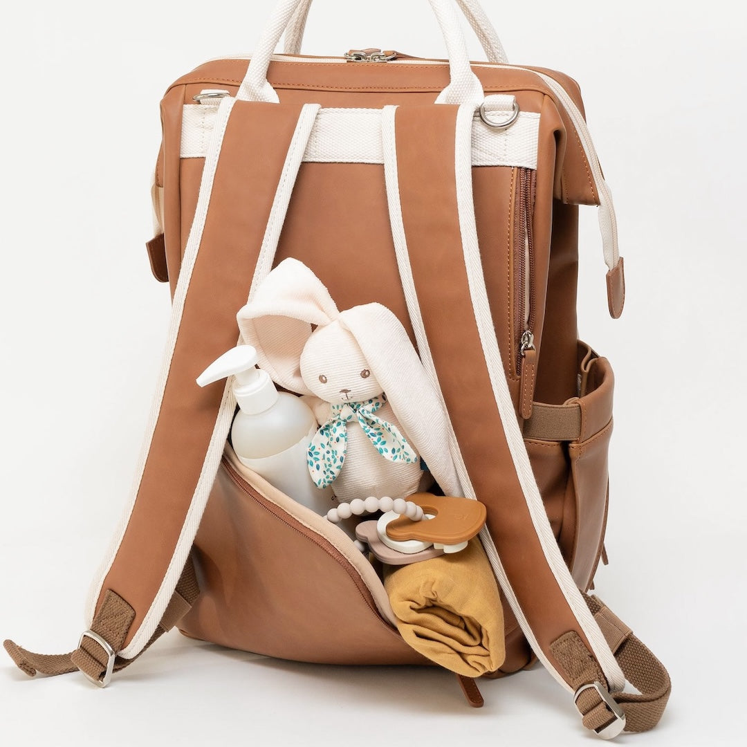 brown leather baby bag backpack Diaper Bag Backpack | Richie