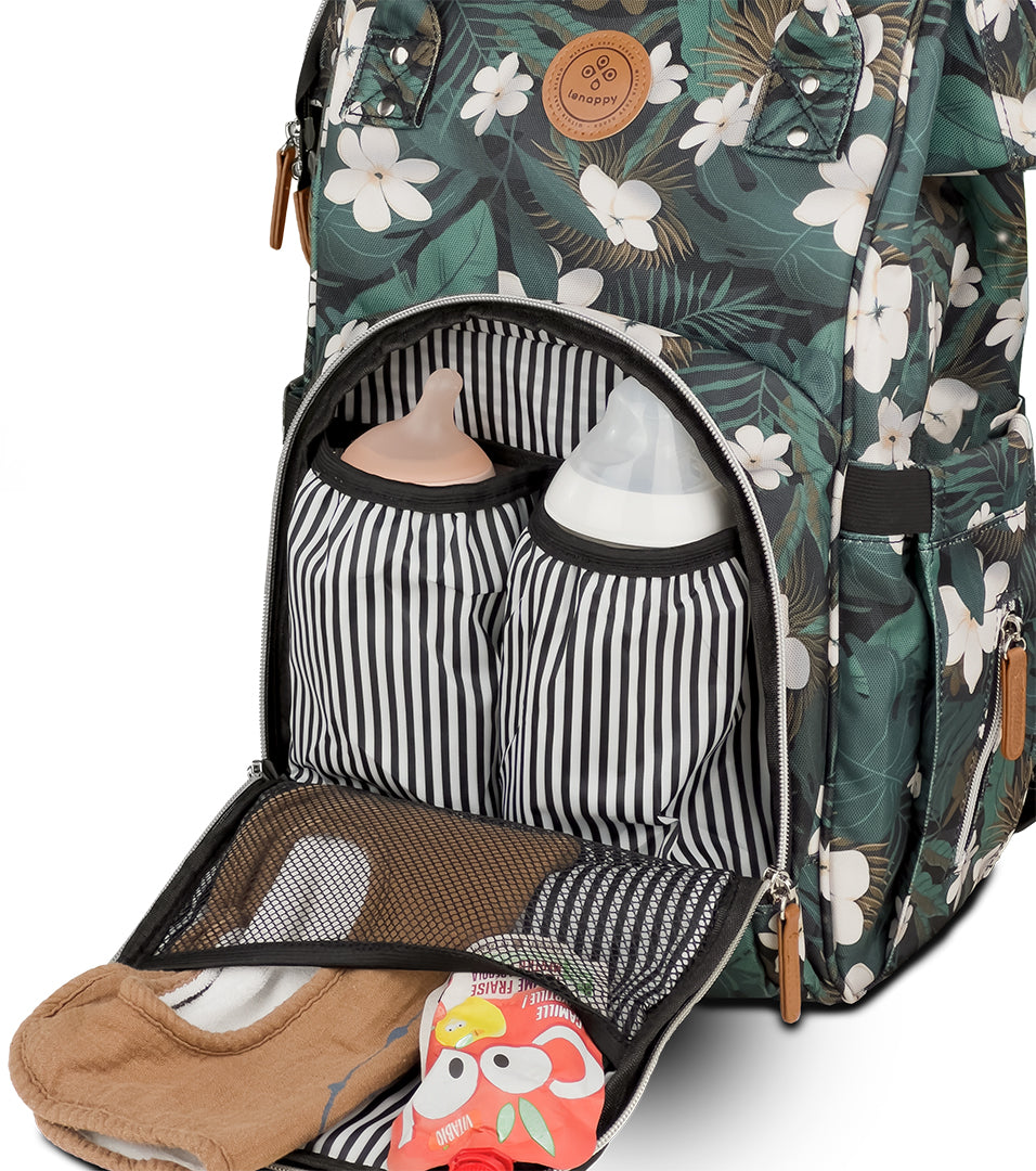 Diaper Bag Backpack, BabbleRoo Baby Nappy Changing Bags Multi function –  Pete's Baby Essentials